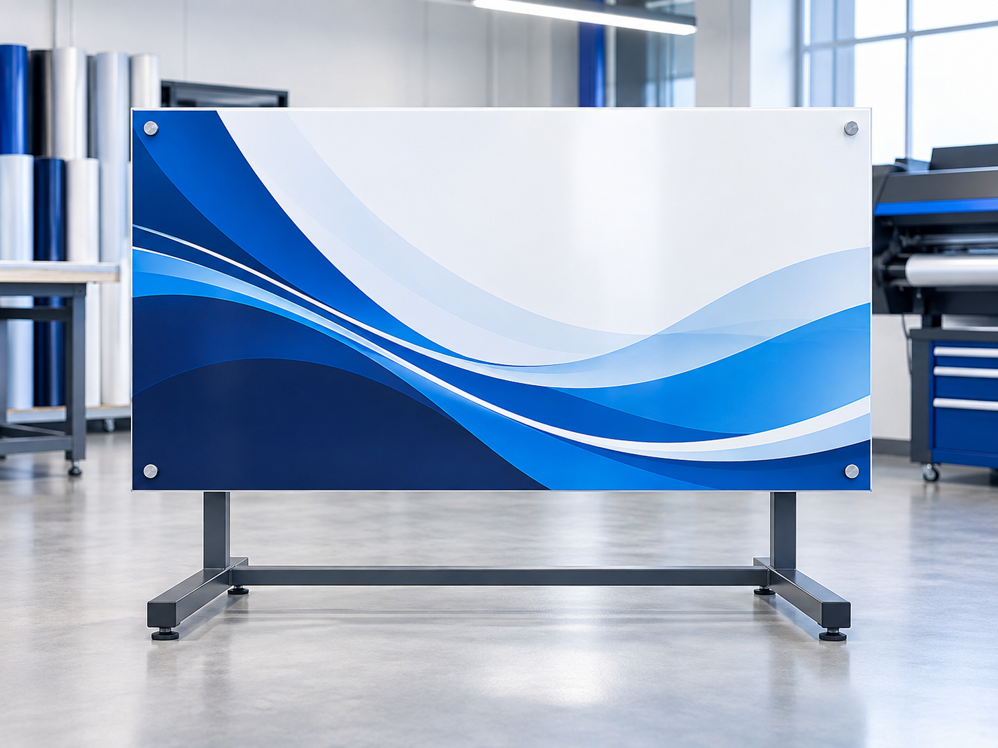 Fabrication de tableaux PVC