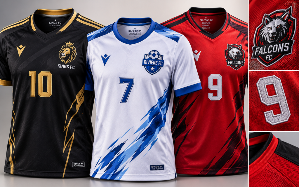 Confection de maillots et vêtements sportifs